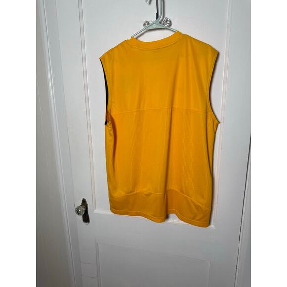 Nike WVU West Virginia University Yellow Gold Blue Tank Top Jersey Men's Large - Picture 10 of 10